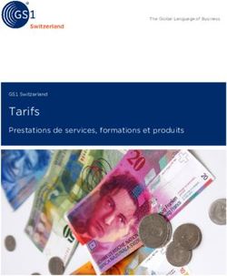 Tarifs Prestations de services, formations et produits - GS1 Switzerland