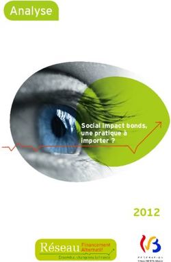 2012 Social impact bonds, une pratique à importer ?