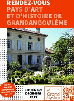 RENDEZ-VOUS PAYS D'ART ET D'HISTOIRE DE GRANDANGOULÊME - SEPTEMBRE DÉCEMBRE - GRANDANGOULÊME