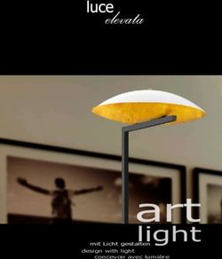 Mit Licht gestalten design with light