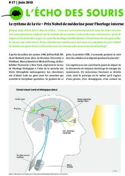 L'ÉCHO DES SOURIS Le rythme de la vie - Prix Nobel de médecine pour l'horloge interne - Basel Declaration