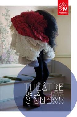 PROGRAMME - Théâtre de la Sinne