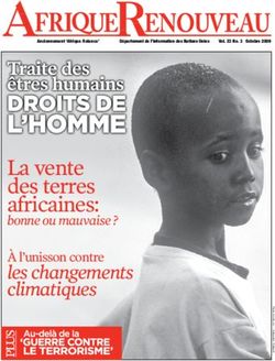 La vente des terres africaines: bonne ou mauvaise ? les changements climatiques - the United Nations