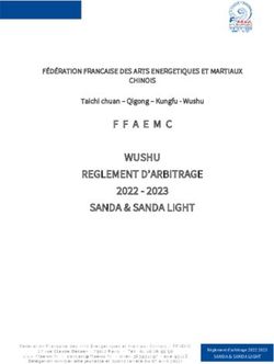 WUSHU REGLEMENT D'ARBITRAGE 2022 - 2023 - 2023 sanda ...