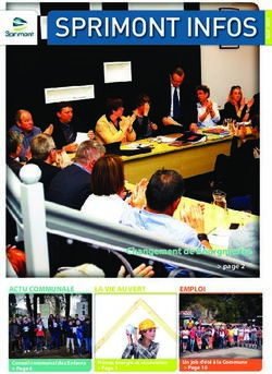 SPRIMONT INFOS - Changement de Bourgmestre EMPLOI ACTU COMMUNALE - Sprimont.be