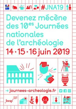 Devenez m&eacute;c&egrave;ne des 10es Journ&eacute;es nationales de l'arch&eacute;ologie 14 15 16 juin 2019