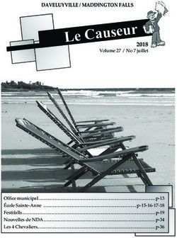 Le Causeur - Municipalité de Maddington Falls