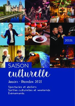Culturelle SAISON Janvier - Décembre 2021 - Ville de Montfermeil