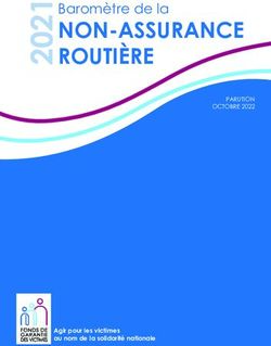 NON-ASSURANCE ROUTI&Egrave;RE - Barom&egrave;tre de la PARUTION OCTOBRE 2022