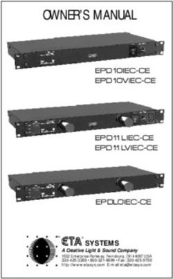 OWNER'S MANUAL - SYSTEMS A Creative Light & Sound Company - PDF Text Files