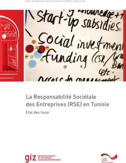 La Responsabilité Sociétale des Entreprises (RSE) en Tunisie - Etat des lieux