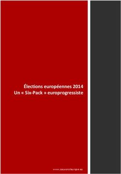Élections européennes 2014 Un " Six- Pack " europrogressiste - www.sauvonsleurope.eu