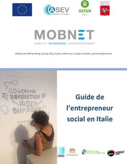 Guide de l'entrepreneur social en Italie - OBility and NETworking among Italy, France, Morocco, Tunisia to foster youth employment - ASEVINNOVA