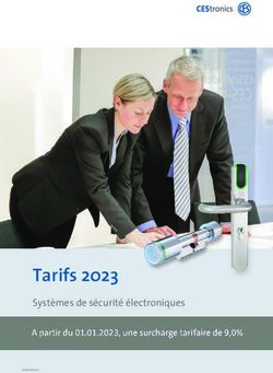 Tarifs 2023 Syst&egrave;mes de s&eacute;curit&eacute; &eacute;lectroniques - ces.eu