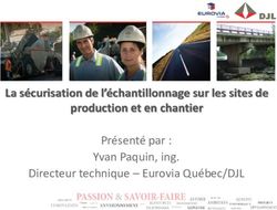 La sécurisation de l'échantillonnage sur les sites de production et en chantier - Présenté par : Yvan Paquin, ing. Directeur technique - Eurovia ...