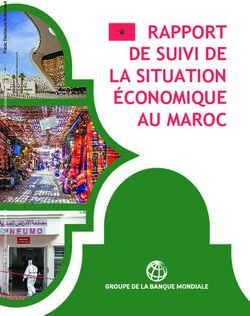 RAPPORT DE SUIVI DE LA SITUATION ÉCONOMIQUE AU MAROC - World ...