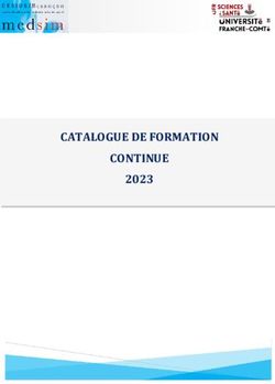 CATALOGUE DE FORMATION CONTINUE 2023