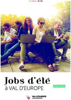 Jobs d'été à VAL D'EUROPE - Édition 2020 - Ville de Serris