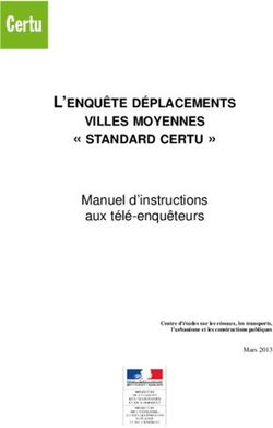 L'ENQUÊTE DÉPLACEMENTS VILLES MOYENNES " STANDARD CERTU " - Manuel d'instructions aux télé-enquêteurs