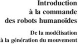 Introduction à la commande des robots humanoïdes - De la modélisation à la génération du mouvement