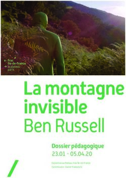 La montagne invisible - Ben Russell Dossier pédagogique 23.01 05.04.20 - Frac Île de France