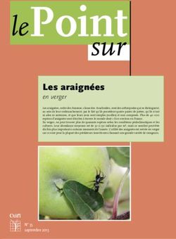 Point sur - Chambre d'agriculture PACA