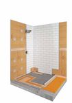 Syst&egrave;me de douche Schluter Manuel d'installation 2020 - Syst&egrave;me d'&eacute;tanch&eacute;it&eacute; coll&eacute; pour les douches, douches vapeur et contours de bain carrel&eacute;s - AWS