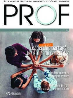 Leadership partagé : le retour du collectif ? - Le portail de l'Enseignement en ...