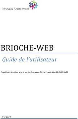 BRIOCHE-WEB Guide de l'utilisateur - Ce guide est à utiliser avec la version fusionnée 5.0 de l'application BRIOCHE-WEB - Réseaux ...