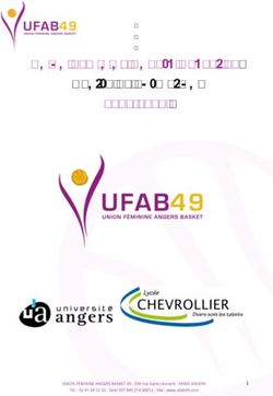 Union Féminine Angers Basket 49 Centre de Formation 2018-2019