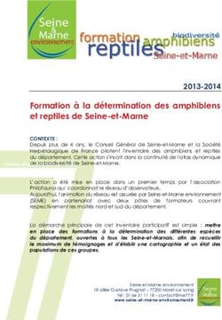 Formation &agrave; la d&eacute;termination des amphibiens et reptiles de Seine-et-Marne