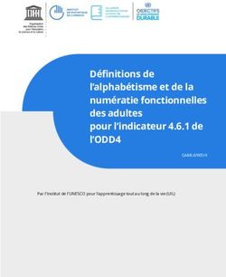 Définitions de l'alphabétisme et de la numératie fonctionnelles des adultes pour l'indicateur 4.6.1 de l'ODD4