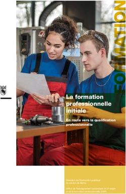 La formation professionnelle initiale - En route vers la qualification professionnelle