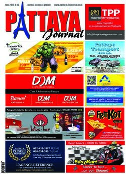 Journal mensuel gratuit www.pattaya-lejournal.com