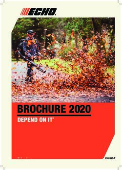 BROCHURE 2020 DEPEND ON IT* - * EN TOUTE CONFIANCE - PPK