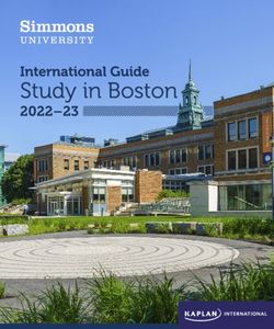 Study in Boston International Guide 2022-23 - Simmons University
