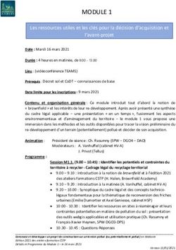 MODULE 1 l'avant-projet - Ram-Ses