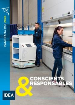 RESPONSABLES & - Panorama RSE 2020