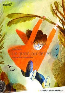 Un grand jour de rien - conte musical contemporain - www.compagniedusarment.com - compagnie du sarment