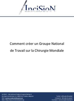 Comment créer un Groupe National de Travail sur la Chirurgie Mondiale - InciSioN