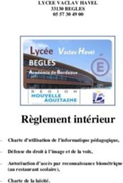 Règlement intérieur - Lycée Vaclav Havel