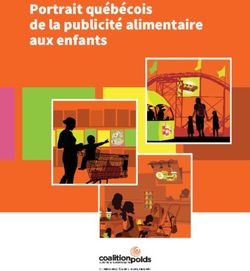 Portrait qu&eacute;b&eacute;cois de la publicit&eacute; alimentaire aux enfants - Coalition Poids