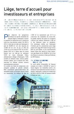 Liège, terre d'accueil pour investisseurs et entreprises - ProFacility.be