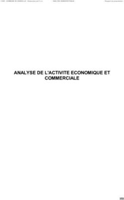 ANALYSE DE L'ACTIVITE ECONOMIQUE ET COMMERCIALE - Ville de Granville