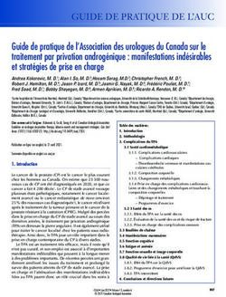 GUIDE DE PRATIQUE DE L'AUC