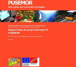 PUSEMOR - ALPINE SPACE PROGRAMME