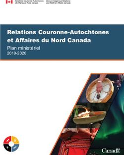 Relations Couronne-Autochtones et Affaires du Nord Canada - Plan ministériel 2019-2020 - Relations Couronne-Autochtones et Affaires du ...