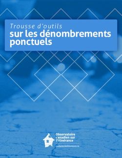 Sur les dénombrements ponctuels - Trousse d'outils - Le rond-point de l'itinérance