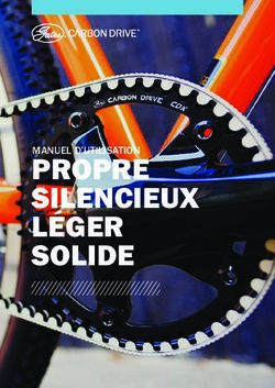 PROPRE SILENCIEUX LÉGER SOLIDE - Gates Carbon Drive