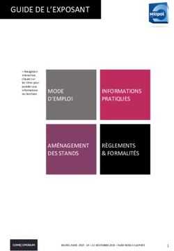 GUIDE DE L'EXPOSANT - Milipol Paris 2019